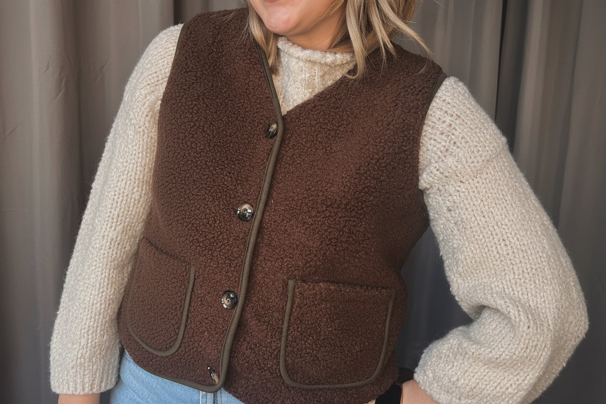 Veste sans manche Jeanne