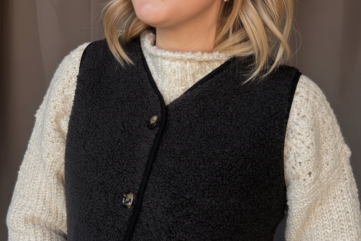 Veste sans manche Jeanne