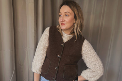 Veste sans manche Jeanne