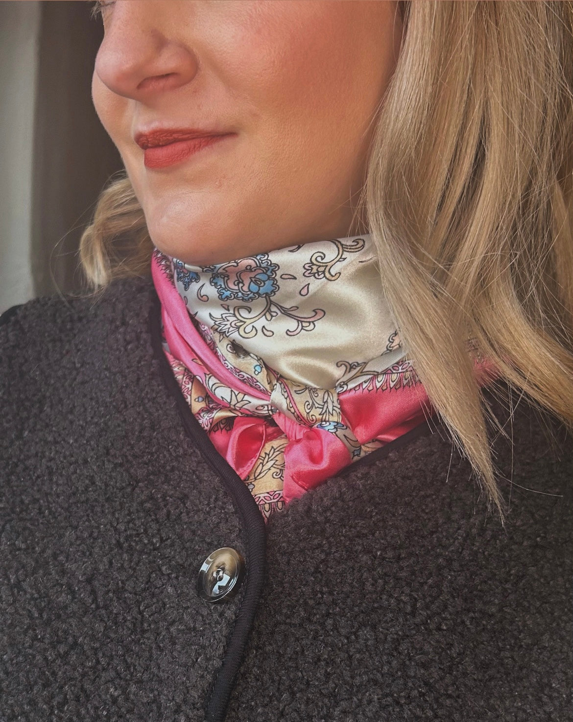 Foulard Fushia
