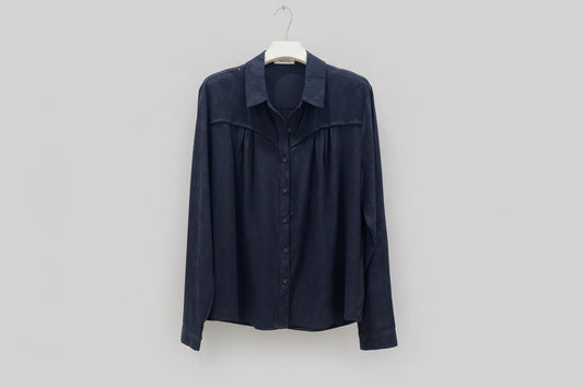 Blouse fleurie Noire