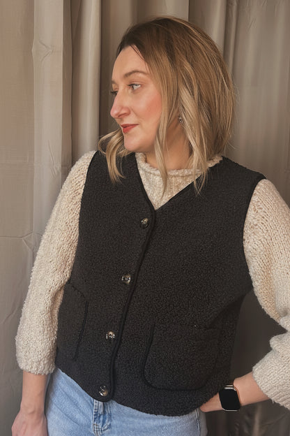 Veste sans manche Jeanne