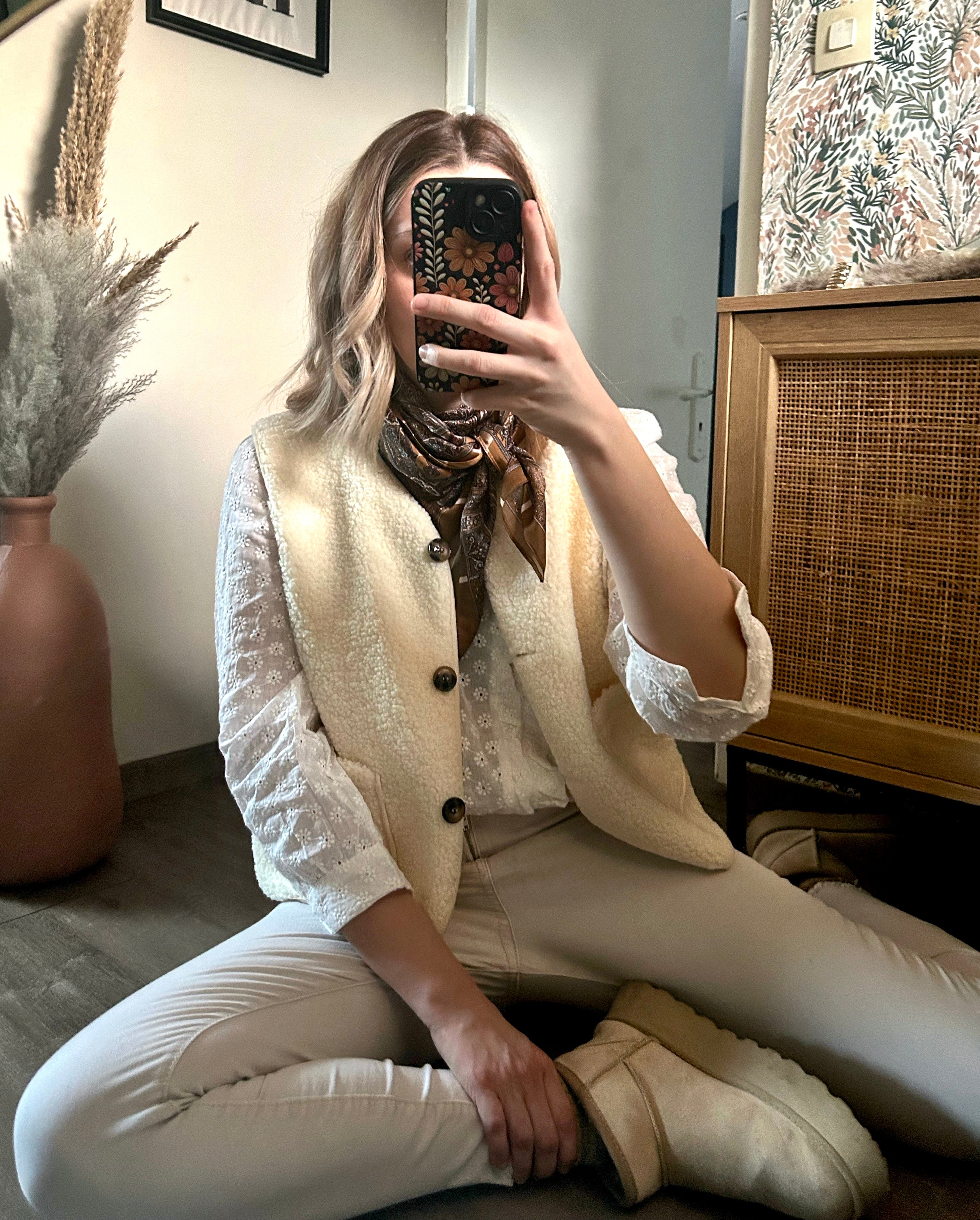 Veste sans manche Jeanne