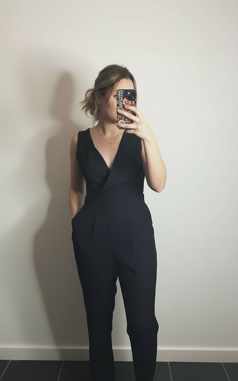 Combinaison Noire - L'atelier d'Alice