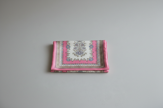 Foulard Fushia - L'atelier d'Alice