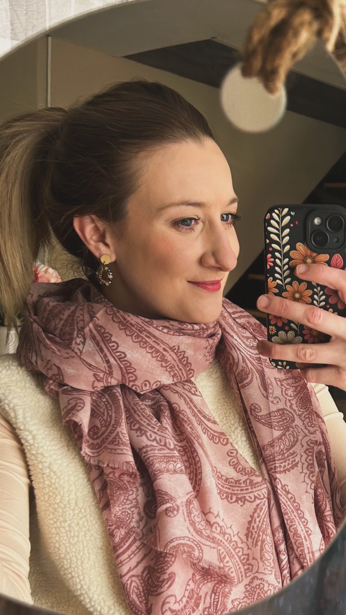 Foulard ROSA - L'atelier d'Alice