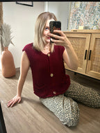 Gilet Flora - L'atelier d'Alice